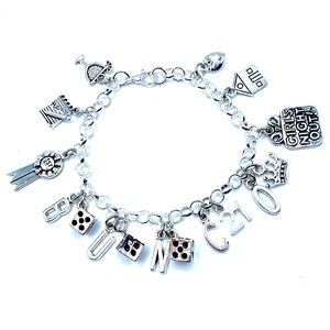 Bunco Charm Bracelet Girls Night